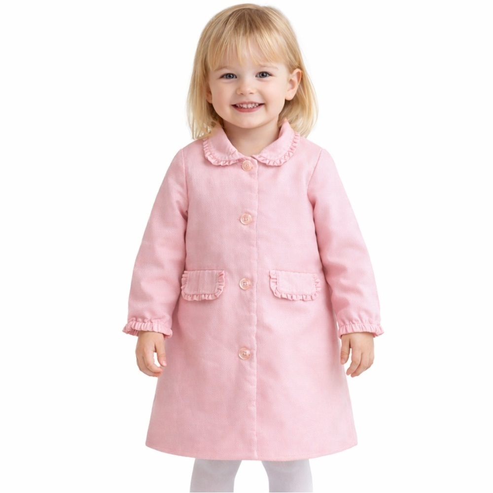The Children’s Place Toddler Girls Easter Coat 36mos 3T Pink fancy dress up